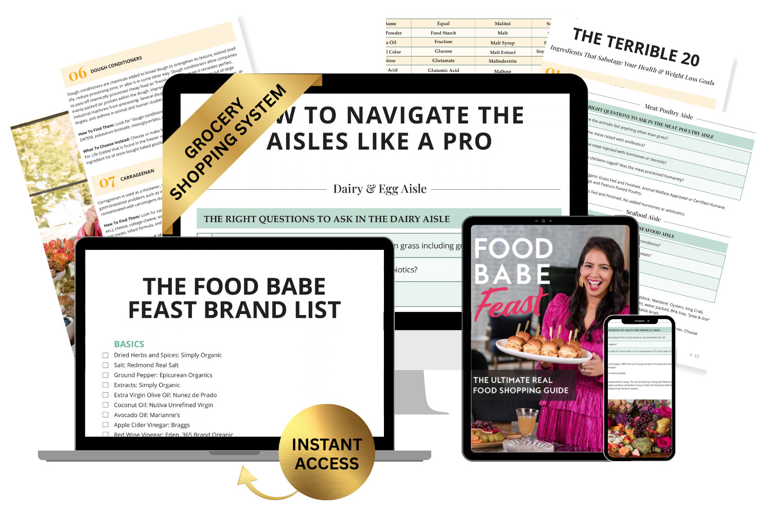 Food Babe Feast - Grocery Shopping System - Bonus